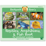 Backpack Bear's Reptiles, Amphibians, & Fish Book thumbnail