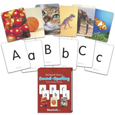 Detailed view of Sound-Spelling Instructional Cards