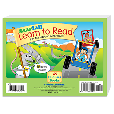 Detailed view of Set of 15 Learn to Read Books