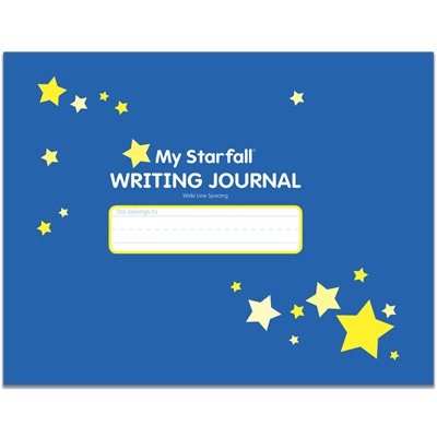 Detailed view of My Starfall Writing Journal