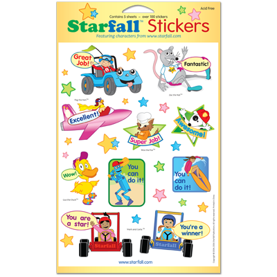 Starfall Education Store - Backpack Bear's Paw Print Stamp