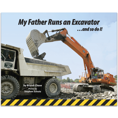 Detailed view of My Father Runs an Excavator