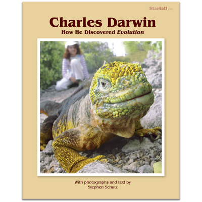 Detailed view of Charles Darwin