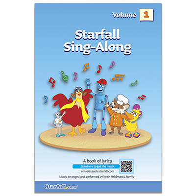 Starfall Education Store - Starfall Sing-Along Volume 1