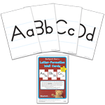 Letter-Formation Wall Cards