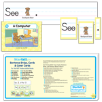 Sentence Strips, Cards & Cover Cards for Backpack Bear's Predecodable Books