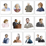Historical Figures Poster Set thumbnail